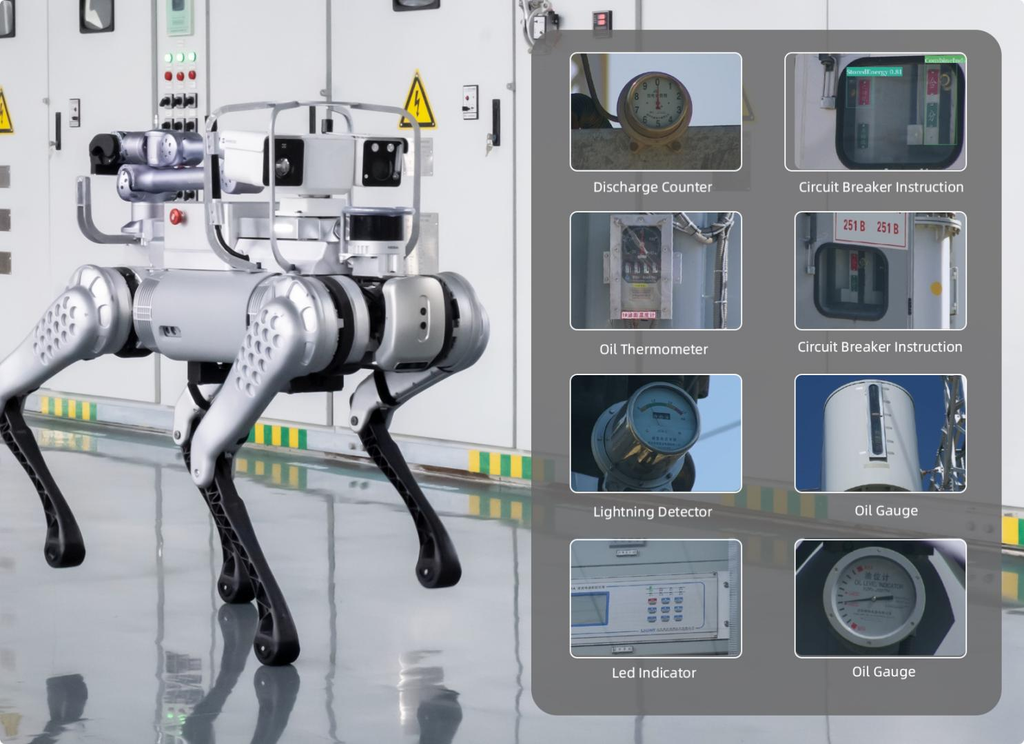 Recognition Devices + AI Algorithm Bring Unitree Power Robotic Inspectors to the Posts